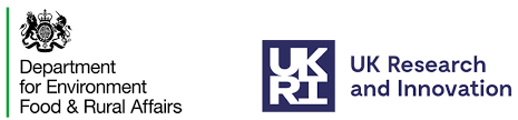 Defra and UKRI logo