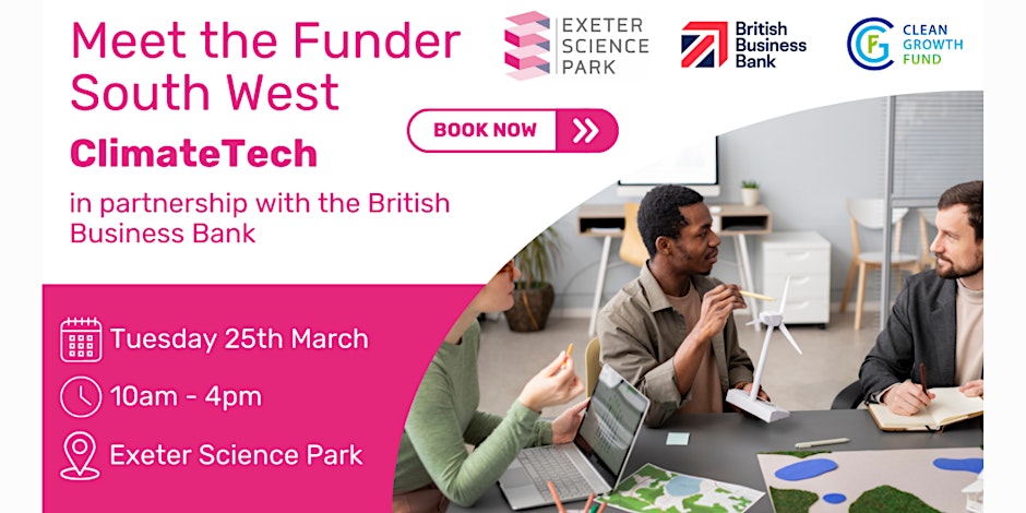Banner for Meet the Funder SW March 2025