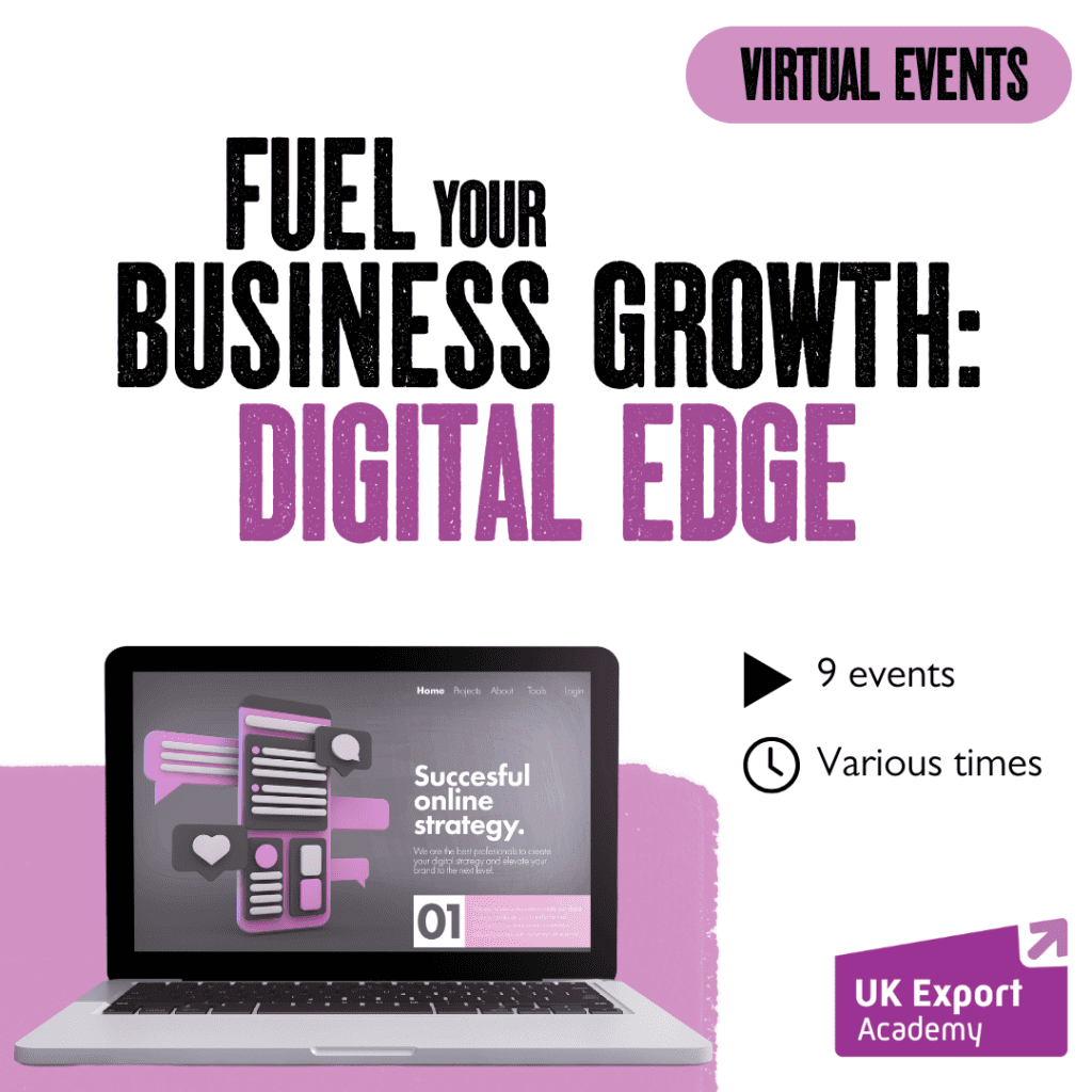 Banner for Digital Edge webinar series