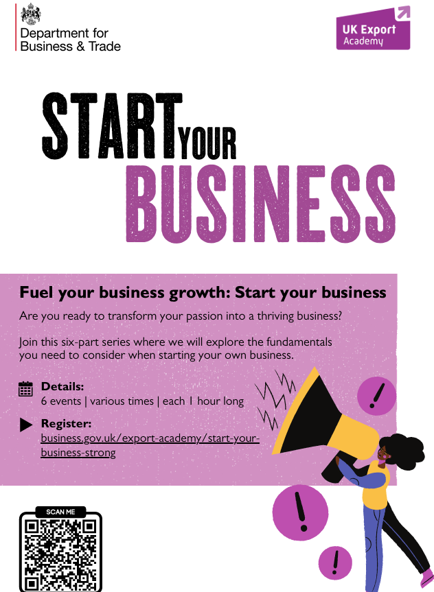 UK Business Academy Start-up series banner