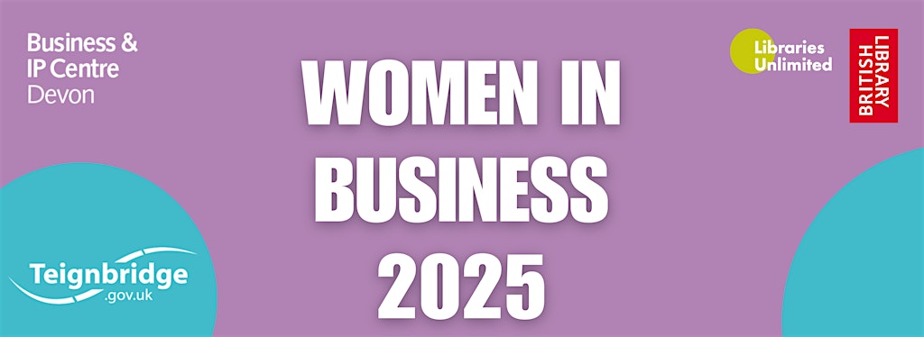 Banner for Women in Business 2025