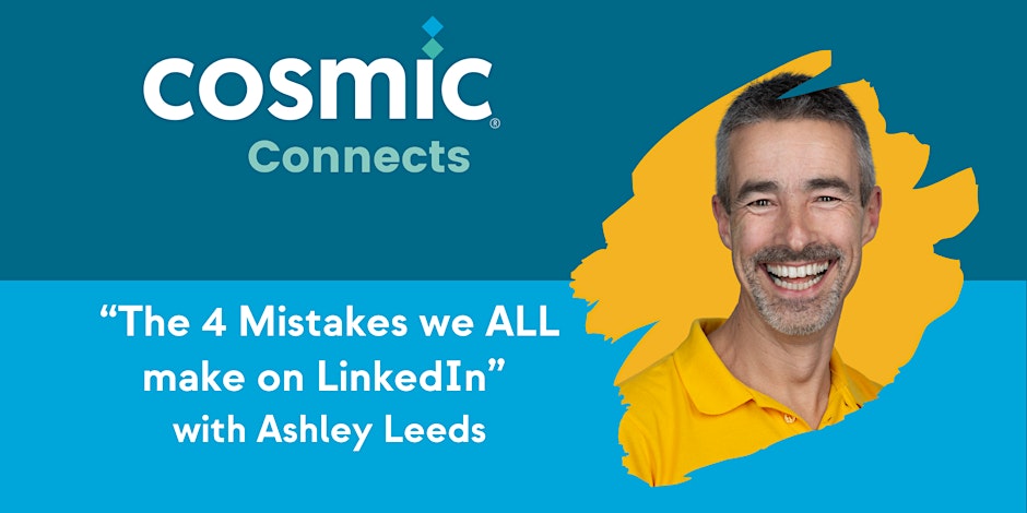 Banner for Cosmic Connect LinkedIn event