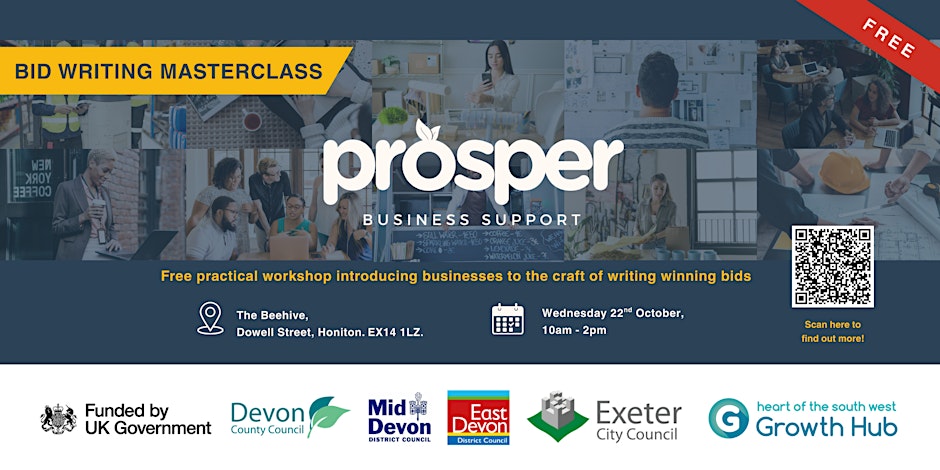 Bid Writing Workshop Honiton