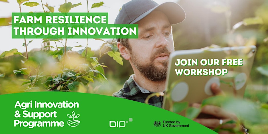 Farm Resilience through Innovation workshop banner