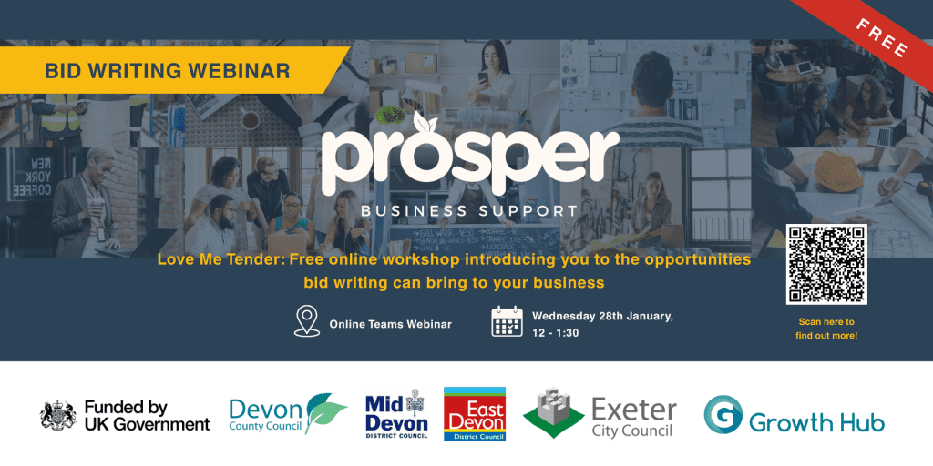 BID WRITING Webinar - Love Me Tender