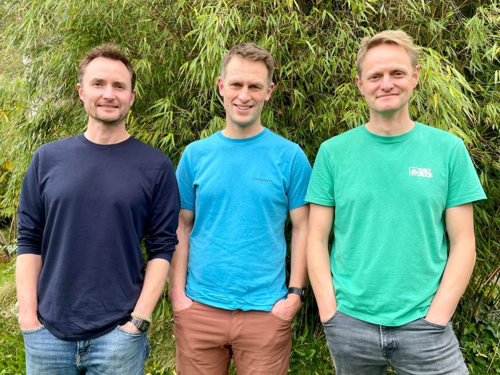 Photo of Tope Ocean team who secured Innovate UK funding