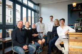 Photo of team at Exeter-based Staxy