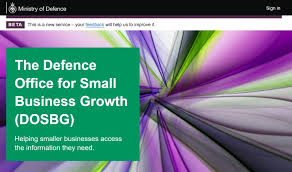 Banner for Defence Office for Small Business Growth